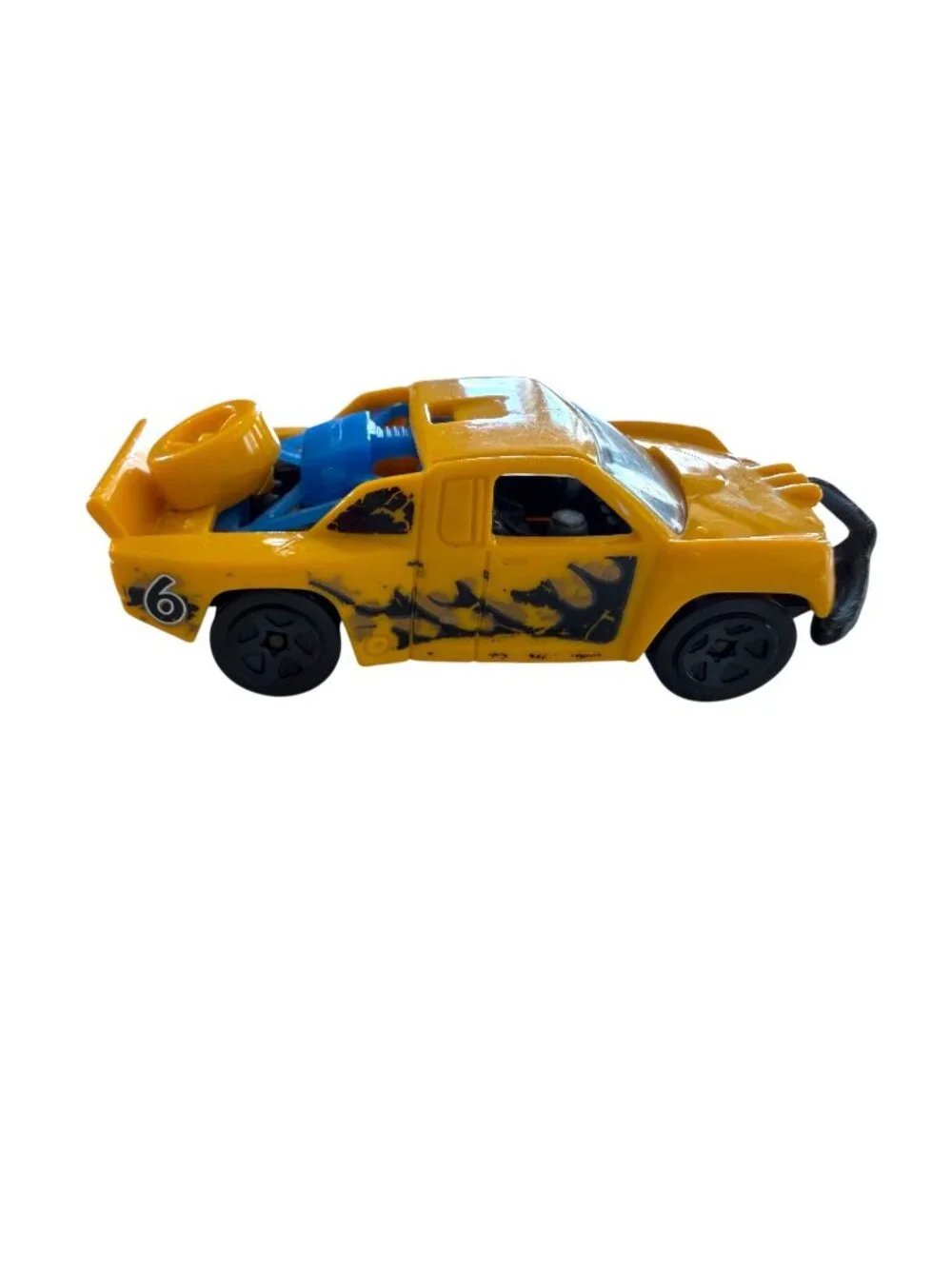 2013 Hot Wheels Yellow - HW Off Track Loose